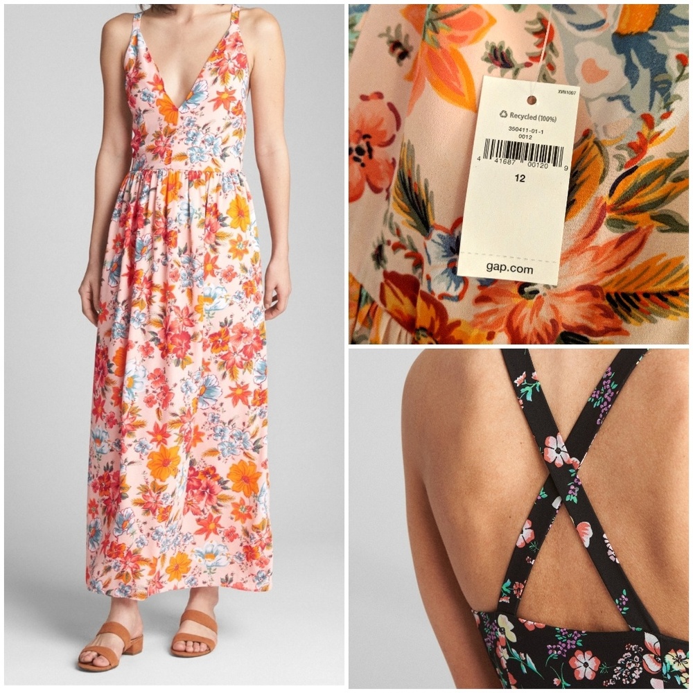 Floral Maxi Dress - Picture 1 of 2